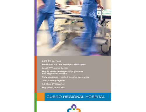 CUERO HOSPITAL BANNER STANDS